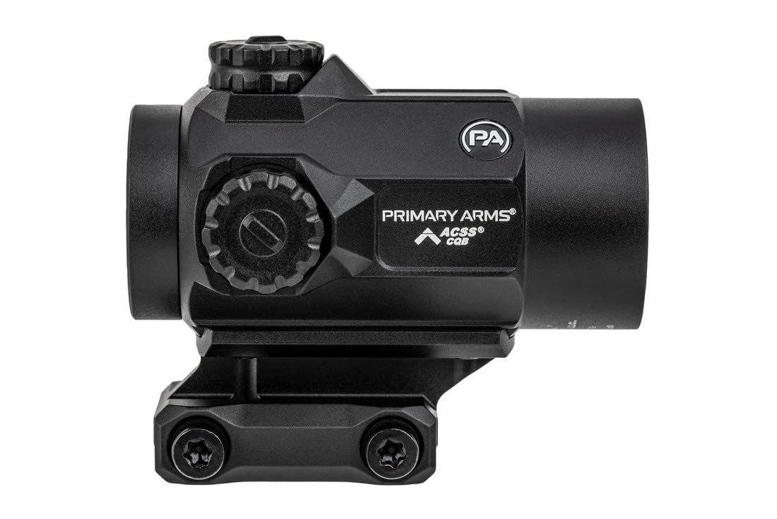 Primary Arms SLX MD-25 Gen II Rotary Knob 25mm Microdot with AutoLive - ACSS Red Dot Reticle