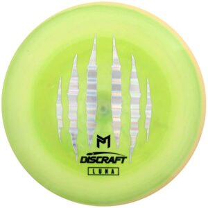 discraft limited edition paul mcbeth 6x commemorative claw stamp esp luna putter golf disc - colors will vary