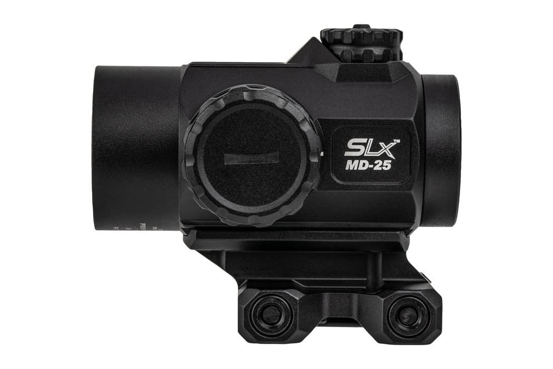 Primary Arms SLX MD-25 Gen II Rotary Knob 25mm Microdot Gen with AutoLive - 2 MOA Red Dot Reticle