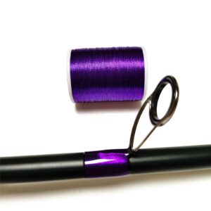 (8pcs*240yd) Kalavarma 240 Yards 220M Metallic Wrapping Thread for Fishing Rod Guide 8 Color