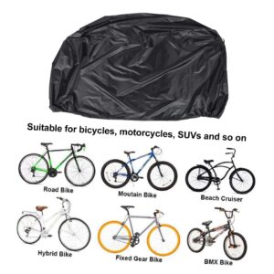 CLISPEED 3pcs Bicycle Cover Mountain Bike Bikes Bike Cover for Transport on Rack Cycling Protector Cycling Cover Outside Bike Cover Push Bike Covers 210d Motorcycle Oxford Cloth Scooter