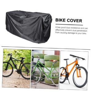 CLISPEED 3pcs Bicycle Cover Mountain Bike Bikes Bike Cover for Transport on Rack Cycling Protector Cycling Cover Outside Bike Cover Push Bike Covers 210d Motorcycle Oxford Cloth Scooter