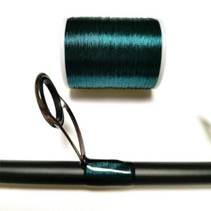 (8pcs*240yd) Kalavarma 240 Yards/Spool 220M Metallic Wrapping Thread for Fishing Rod Guide 8 Colors