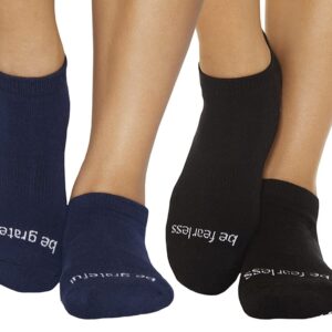 Be Grateful/Be Fearless 2 Pack Grip Socks