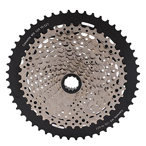 bikes Cassette Compatible , 12 Speed Ultra Light bikes Cassette for Mountain bikes 10?52T , M7100 M8100M9100 Mountain bikes Accessories , Lightweigh Bracket Cassette , 12 speed cassette cassette tape