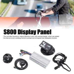 Alomejor Electric Conversion Kit DC 36V 48V 35A Controller S800 Display Panel for 1500W Motor Electric Scooters