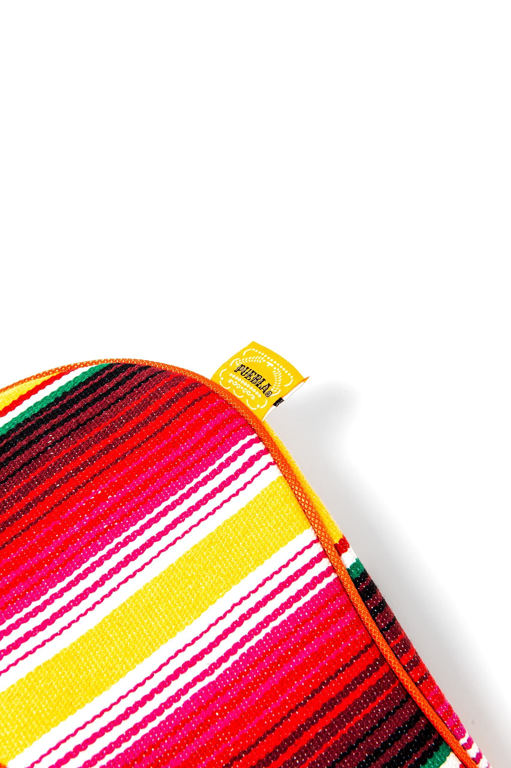 Puebla Serape Driver Cover - Yellow