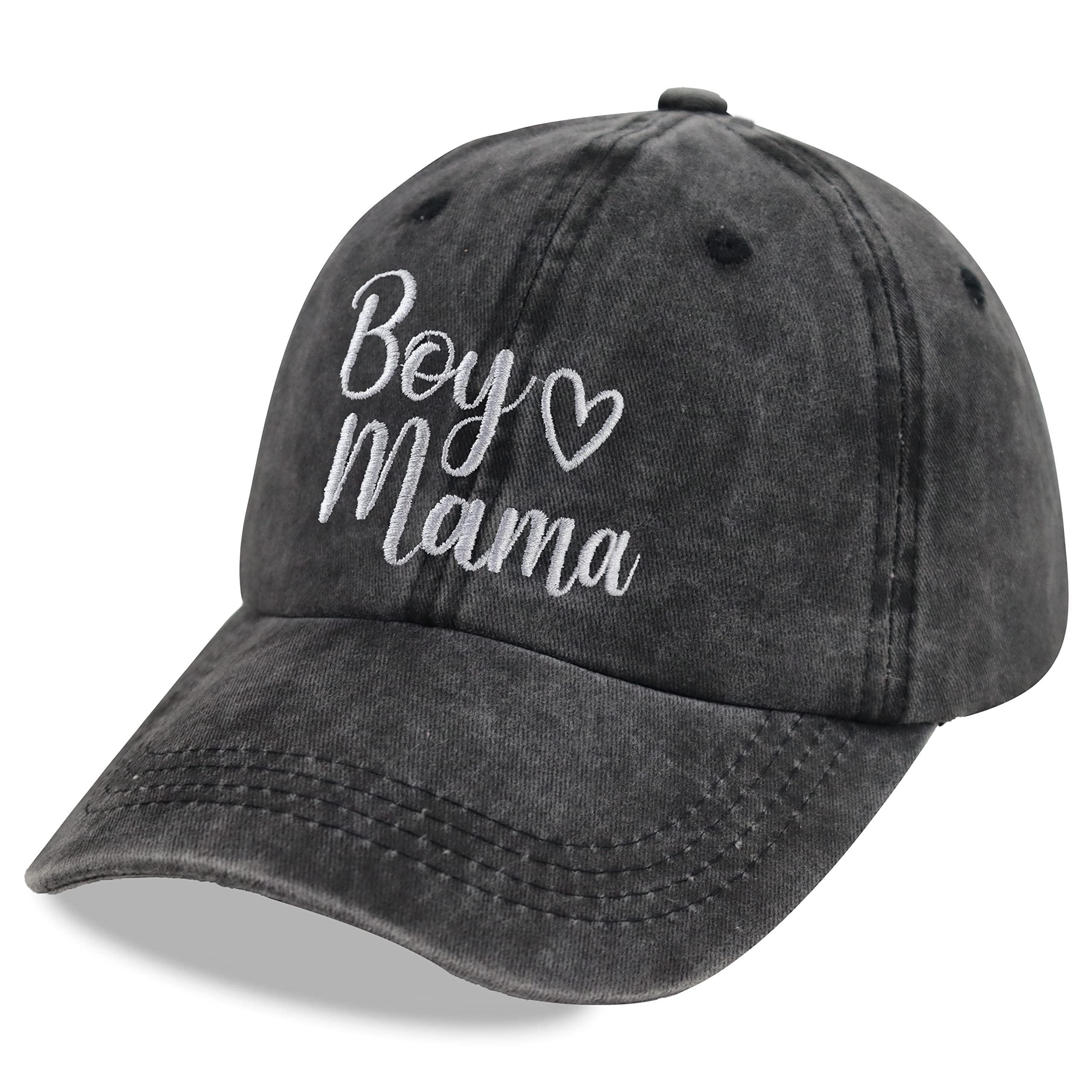 New Mom Gifts for Women, Cool Boy Mama Hat, Mothers Day & Birthday Gifts for Mom Mommy, Adjustable Embroidered Cotton Dad Baseball Caps