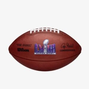 WILSON Super Bowl 57 Official Leather Game Football - Chiefs vs. Eagles