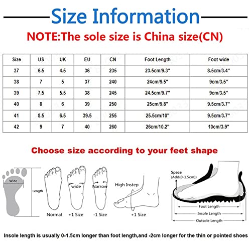 ZHOUXINGB Sneakers for Women, Womens Sandals Size 6 Wide Calf Sandals for Home Dress Shoes Arch Support Shoes Wedge Heels Heels Cute Wedding Shoes for Bride Brown