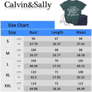 Graphic T-Shirts for Women Cute Simple Sayings Funny Sarcastic Graphic Letter Print Shirts Athletic Short Sleeve Tee-XL (Green)