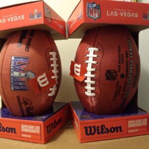 WILSON Super Bowl 57 Official Leather Game Football - Chiefs vs. Eagles