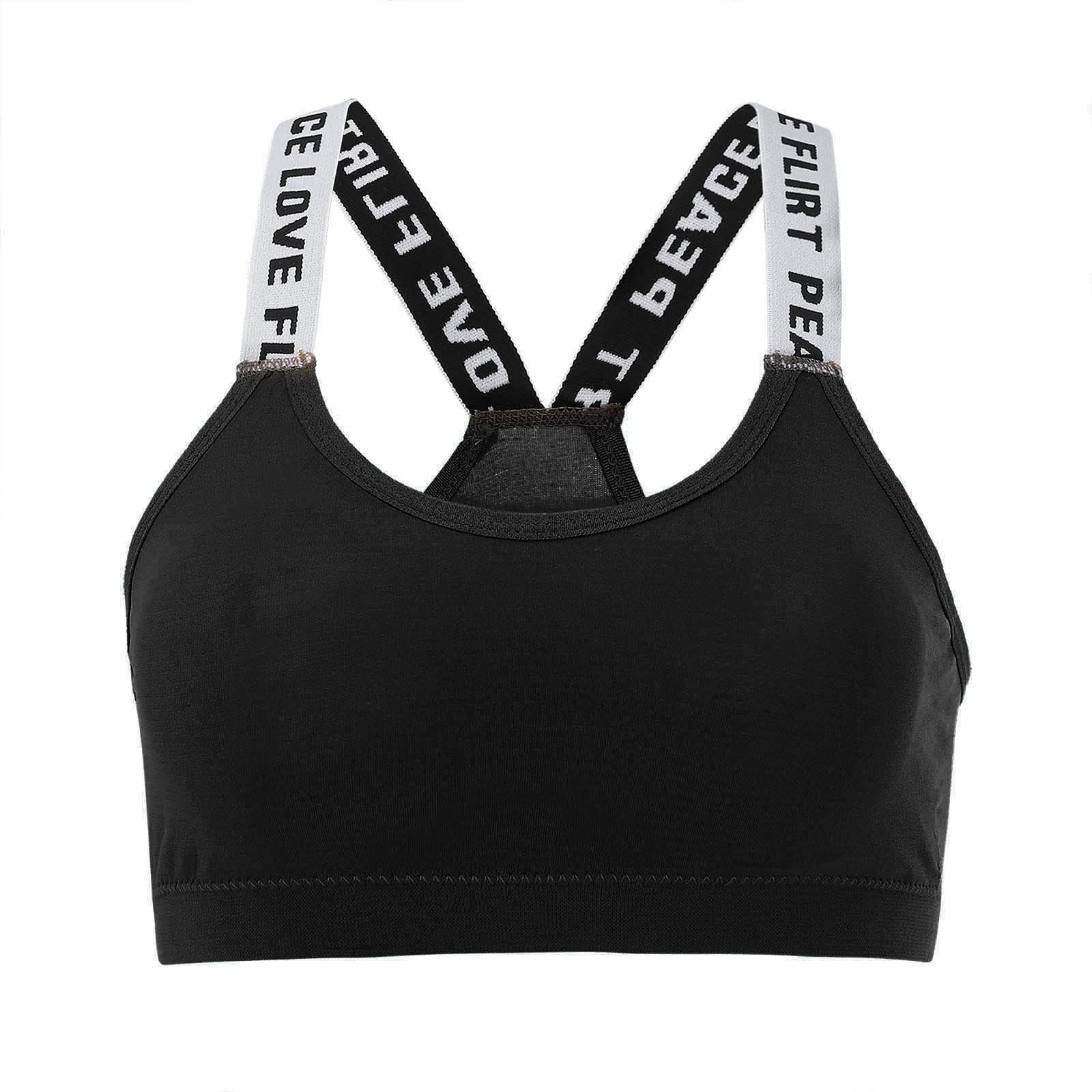 Sports Bra for Women Sexy Crisscross Vest for Yoga Running Athletic Gym Fitness Bra Push Up Tank Tops Cami Workout Shirts