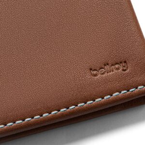 Bellroy Slim Sleeve, slim leather wallet (Max. 8 cards and bills) - Hazelnut