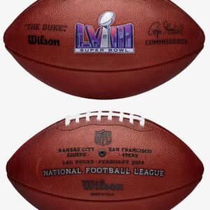 WILSON Super Bowl 57 Official Leather Game Football - Chiefs vs. Eagles