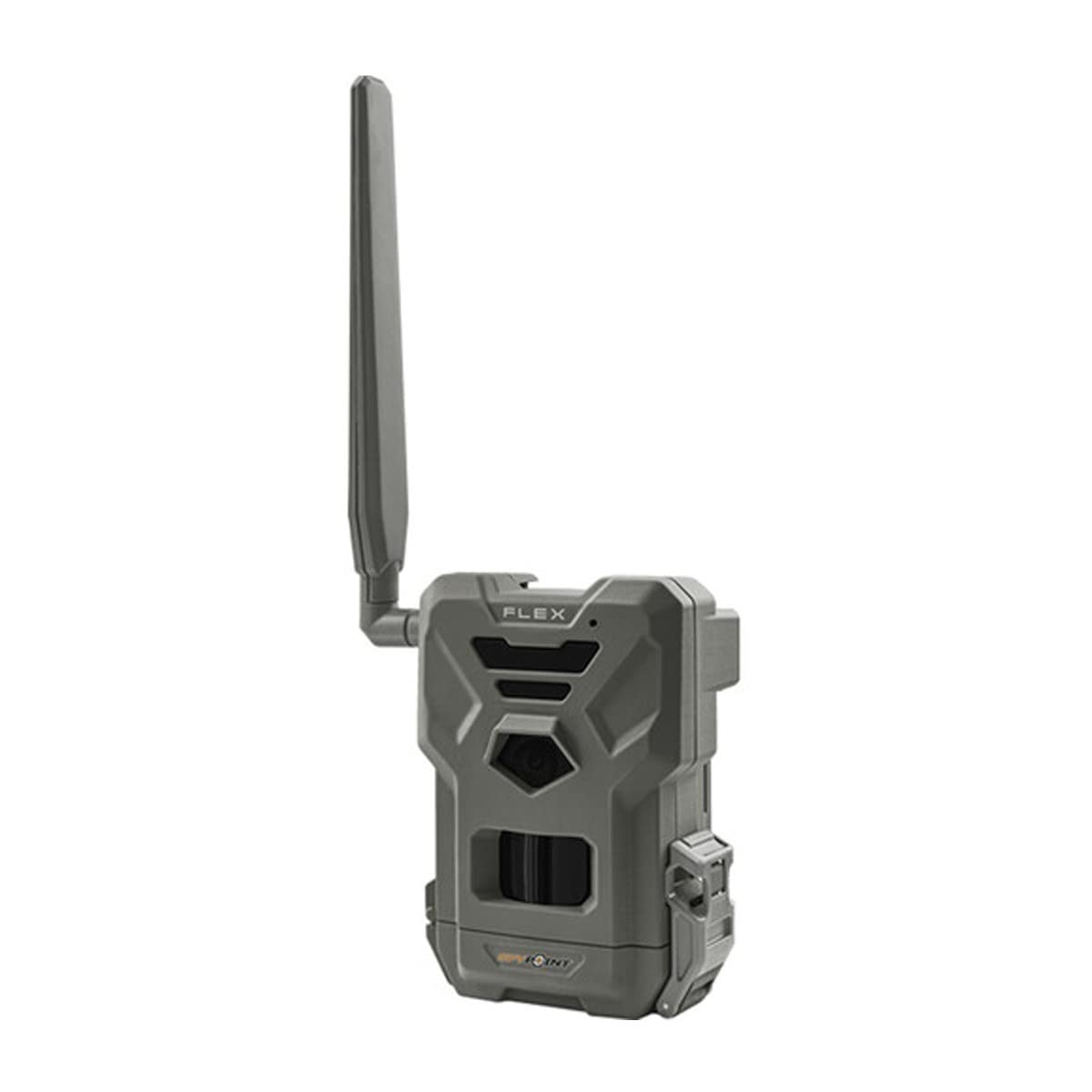 SPYPOINT Flex Trail Camera with Security Lockbox SB-500 Steel Lock Box and Rechargeable Solar Panel Kit SPLB-22