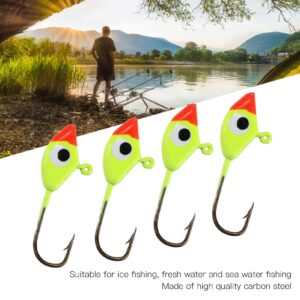 10Pcs High Carbon Steel Fishing Lure Hooks Fishing Tool Accessories Fishing Hooks Fishing Tackle Hooks Jigs Fishing Lures Bait Rigs Set for Freshwater Saltwater