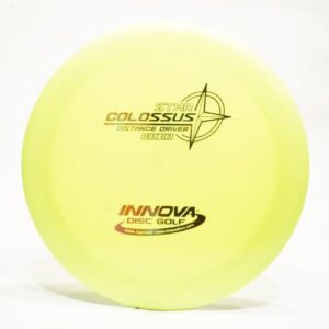 Innova Star Colossus Disc Golf Distance Driver, Pick Color/Weight [Stamp & Exact Color May Vary] Orange 173-175 Grams