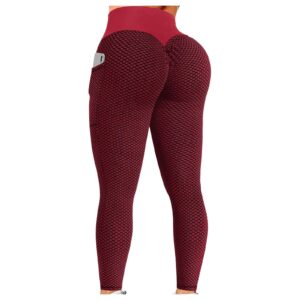 gyujnb Woman Yoga Pants Set Leggings for Women Athletic Sports Fitness Pants Yoga Running Workout Pants Yoga Pants Men Short Red