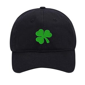 shamrock baseball cap nice liner irish clover ball cap as irish st patricks day trucker cap - baseball hat trucker hat (black)