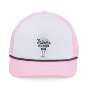 puma palmer s place rope cap pale pink/navy blazer one size