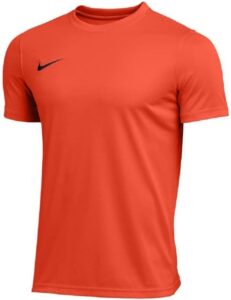 nike men's park short sleeve t shirt (orange, xxl)