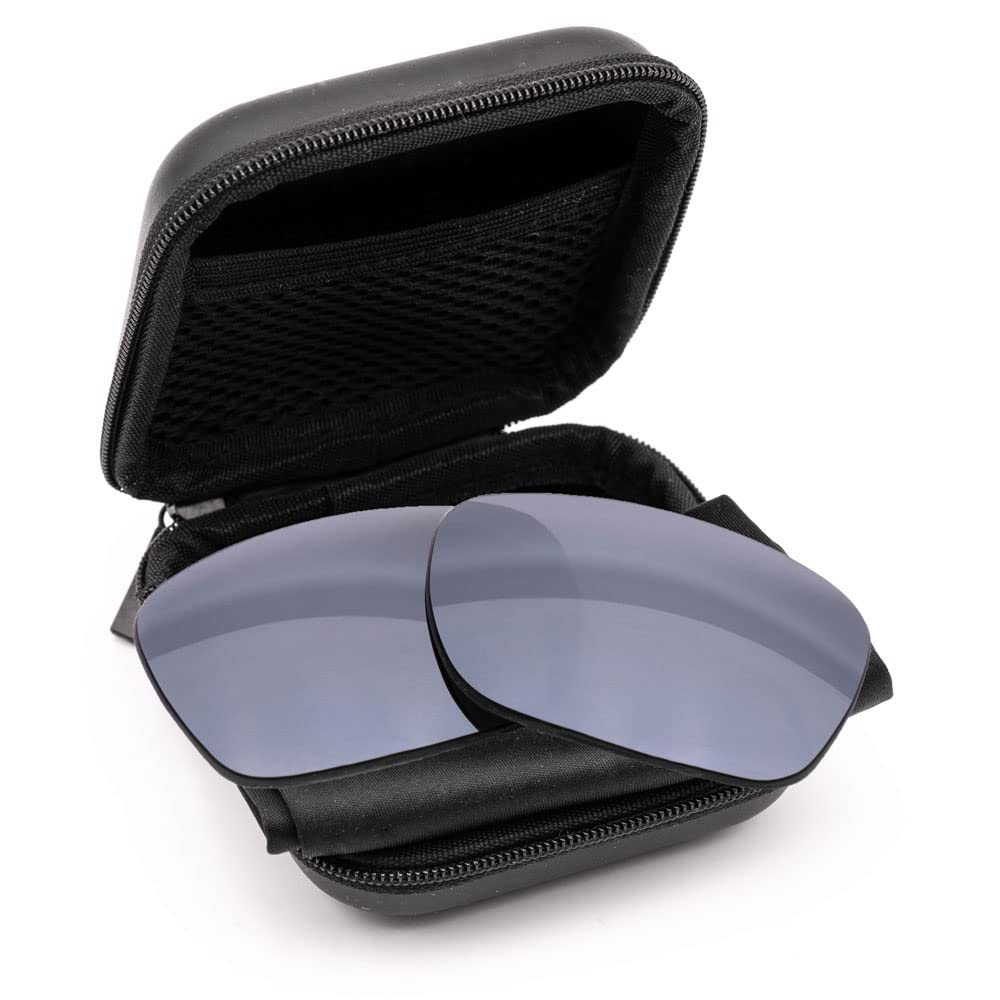 Apex Lenses Polarized Replacement Lenses for Costa Del Mar Paunch XL Sunglasses (Silver)