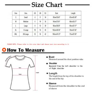 Womens Summer Retro Tie Dye Short Sleeve Tops Half Zipper V Neck Short Sleeve T-Shirts Casual Loose Pullover Tees Top