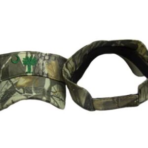 Hunter Hunting Camouflage Camo South Carolina Palmetto Green Visor hat