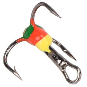 OKJHFD 5Pcs Box Metal Colorful Fishing Hook Artificial Fishing Lure Bait Fishing Tool Accessories(01)