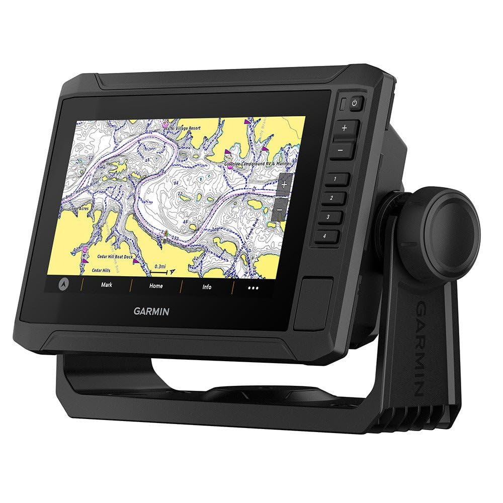 Garmin ECHOMAP UHD2 64sv with GT54 Transducer, 6” Touchscreen Chartplotter, Garmin Navionics+ U.S. Coastal