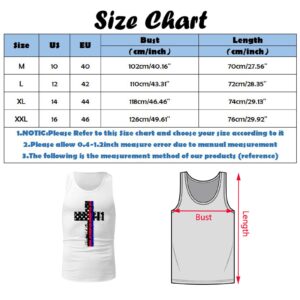 Men's Premium Graphic Tank Tops - Summer Beach Fashion Tanks Sleeveless Shirts Valentines Gifts for Men D74 Green