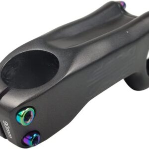 ZECHAO Carbon Mountain Bike Stem,6/17 Degree Bike Stem 31.8MM Road Bike Carbon Stem Positive and Negative Cycling Parts Bike Stem (Color : 6 Degree, Size : 90mm)