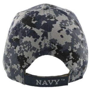 US Navy Seal Patriotic USA Flag Blue ACU Digital Camo Embroidered Cap Hat