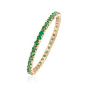 RS Pure by Ross-Simons 0.33 ct. t.w. Gemstone Eternity Band in 14kt Yellow Gold