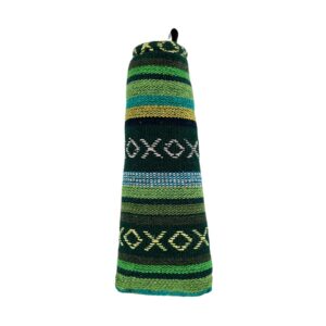 Evergreen Hand Woven Blade Putter Cover with Magnetic Closure Sunfish Golf