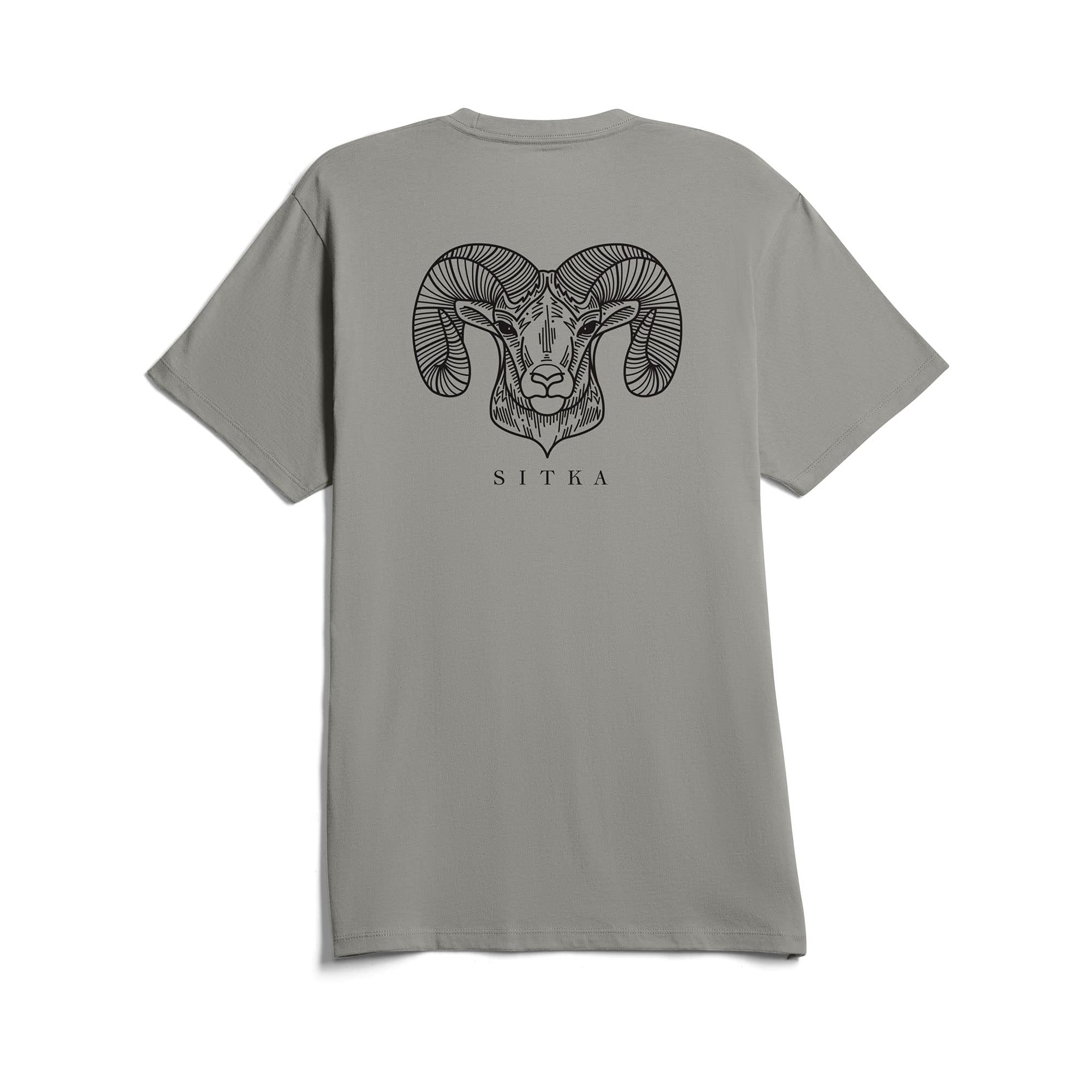 SITKA Gear Men's Everyday Ram Tee, Field Gray, M