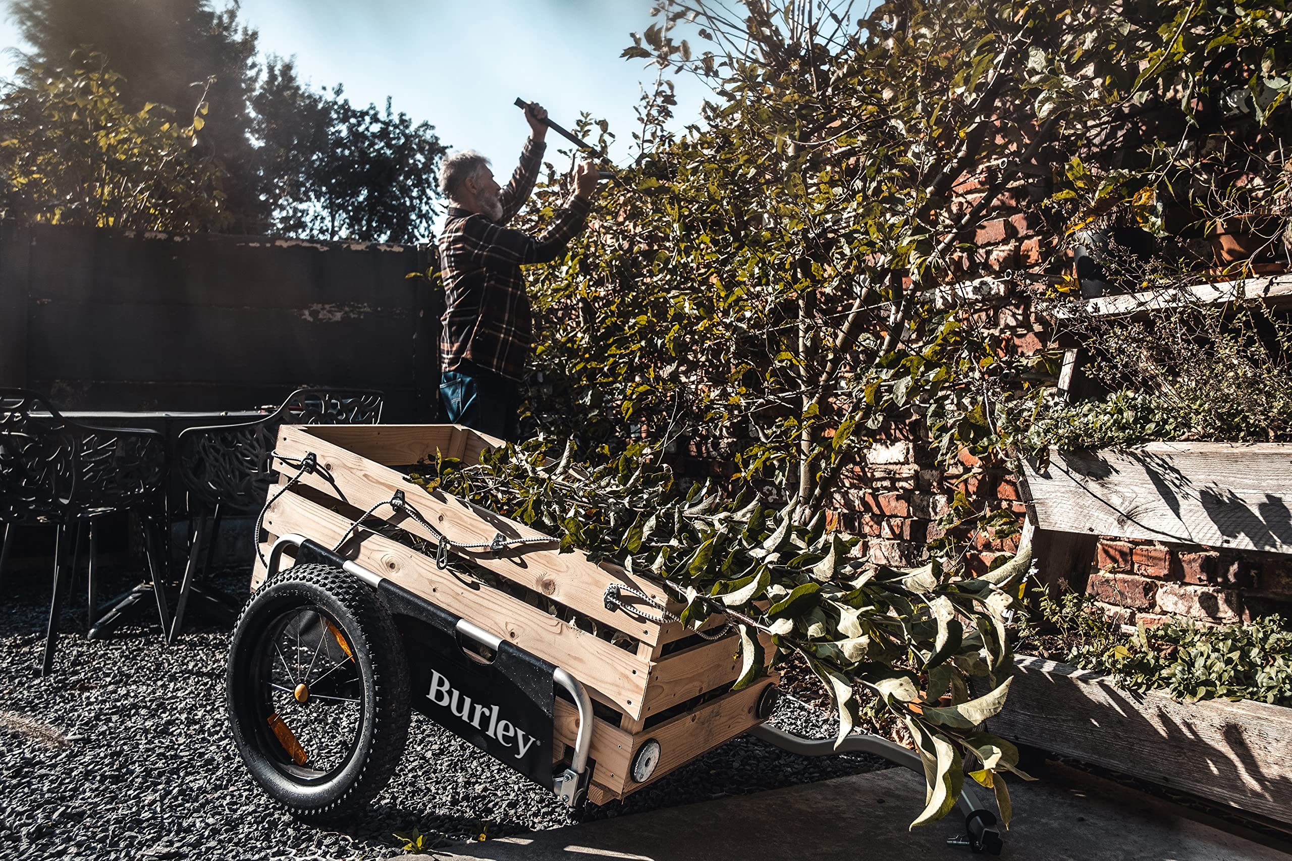 Burley Flatbed™, Aluminum Utility Cargo Bike Trailer