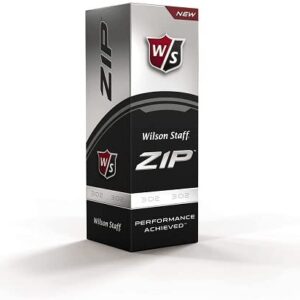 WILSON Staff Zip Golf Balls [48 Ball], Four 12 Packs (48 Balls Total) White