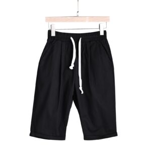 Women Palazzo Pants Shorts for Women Casual Summer Summer Shorts Knee Length Fashion Breathable Hiking Shorts with Pockets(02-Black,3X-Large)