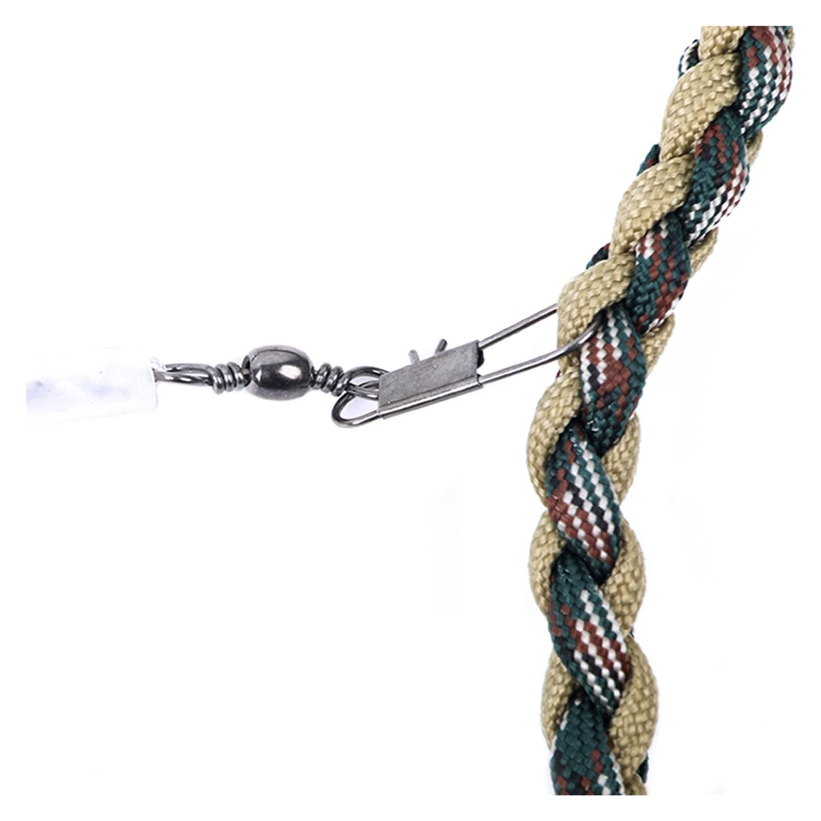 MEFESE Fishing Lanyard Retention Rope Tool Colorful Fly Necklace Fishing Rope Tools Holder for Outdoor Fishing Tackle Accessories