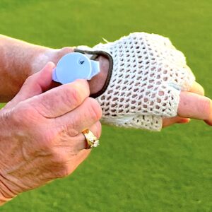 No Worry Sports Original Stroke Counter with Universal Golf Glove Fastener