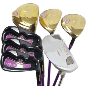 enemo women golf club maruman majesty prestigio 9 full set golf driver wood irons putter graphite shaft no bag