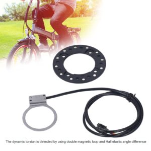 Electric Bike Speed Sensor, Energy Saving Sensitive Bike Power Pedal Assist Sensor Compact Dustproof Easy Installation for Replacement