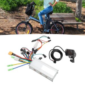 Alomejor Electric Brushless Controller, GZ3 LCD Display 2 in 1 48/60V 500W Scooter Controller Set for 22.5mm Diameter Handlebar