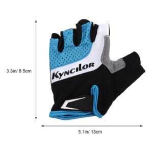 Half-Finger Gloves Cycling Bike Gloves Climbing Gloves Bike Riding Gloves Hiking Gloves Half Finger Gloves Half Biker Gloves Sun Gloves Unisex Gloves Fitness Protection Microfiber