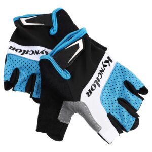 Half-Finger Gloves Cycling Bike Gloves Climbing Gloves Bike Riding Gloves Hiking Gloves Half Finger Gloves Half Biker Gloves Sun Gloves Unisex Gloves Fitness Protection Microfiber