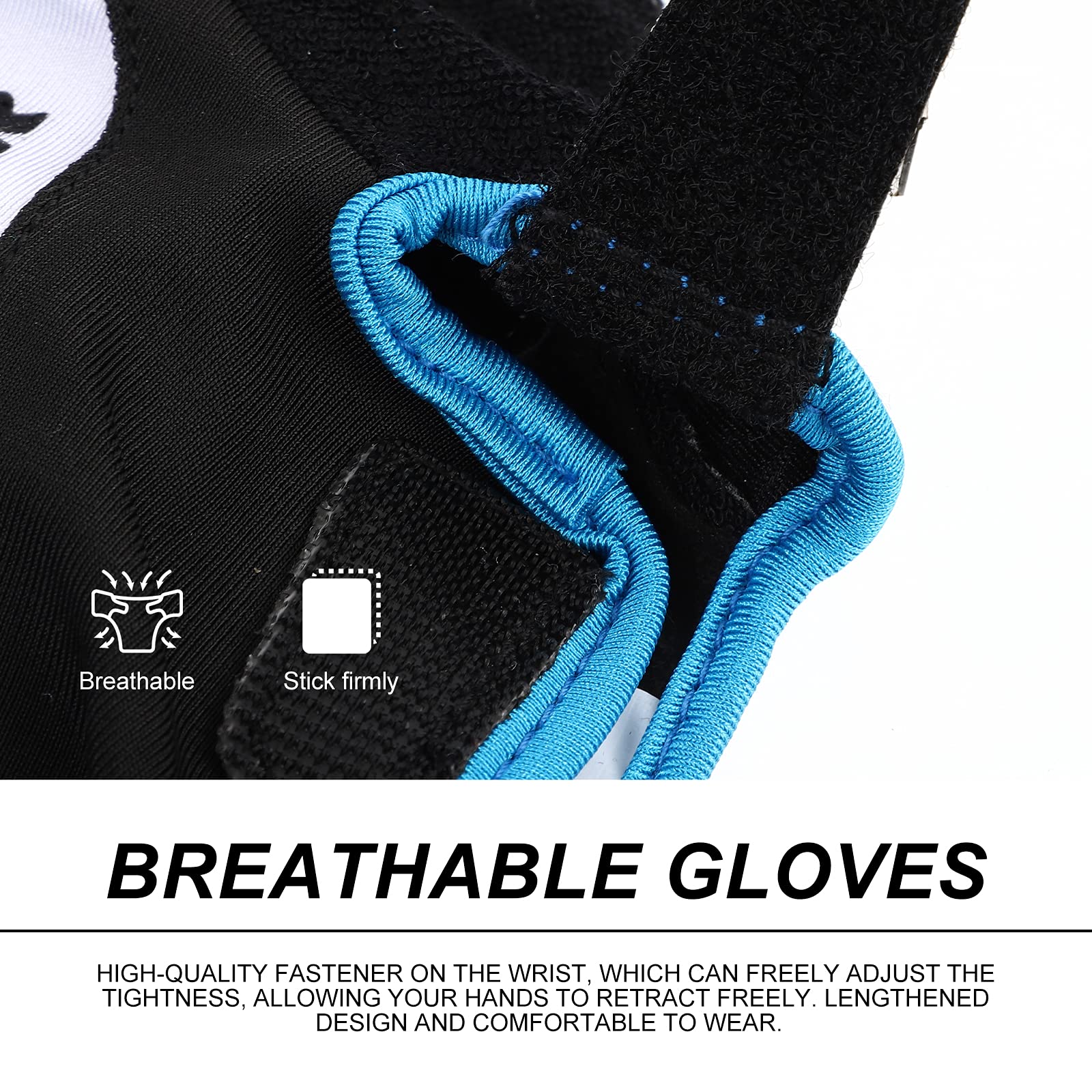 Half-Finger Gloves Cycling Bike Gloves Climbing Gloves Bike Riding Gloves Hiking Gloves Half Finger Gloves Half Biker Gloves Sun Gloves Unisex Gloves Fitness Protection Microfiber