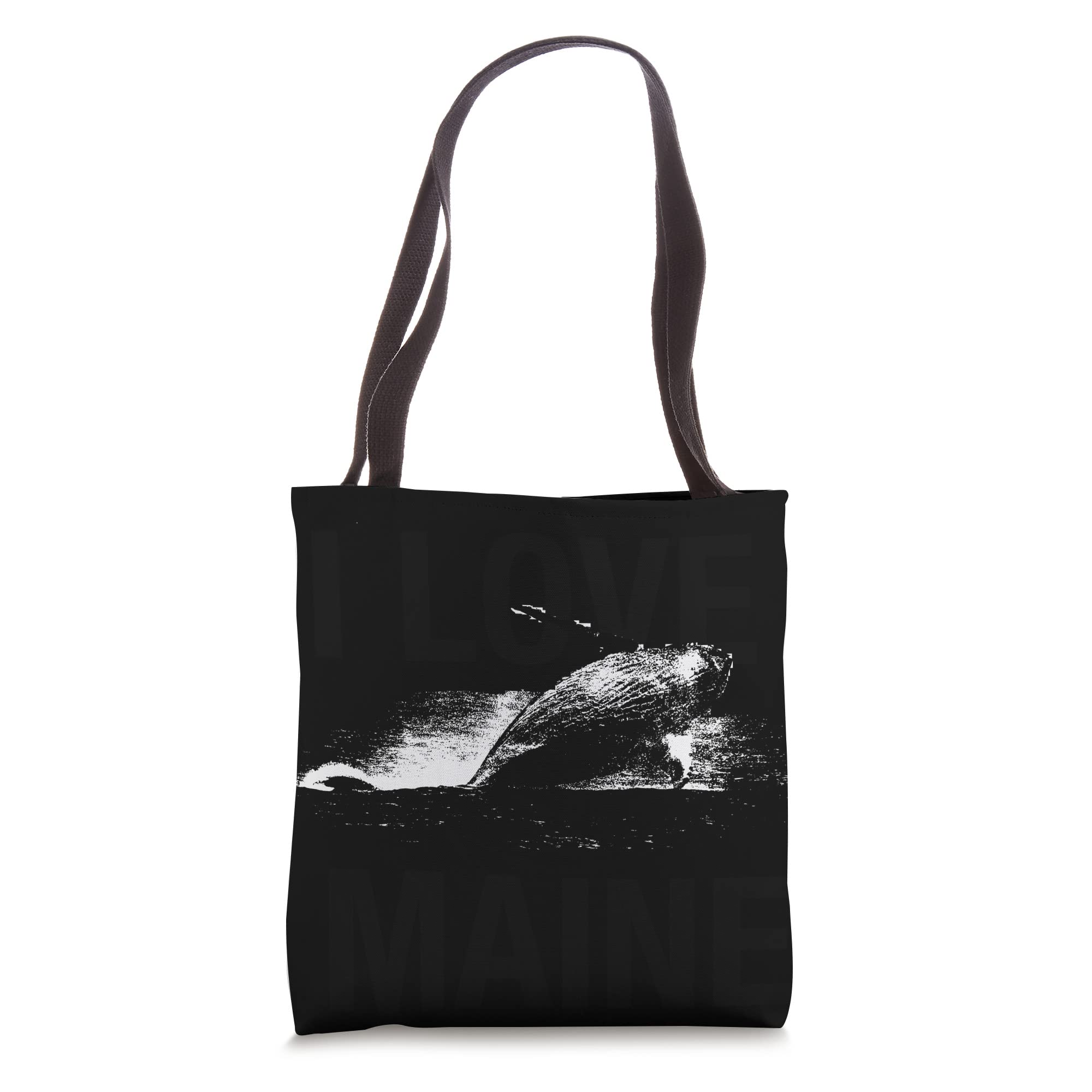 Maine Humpback Whale Tote Bag