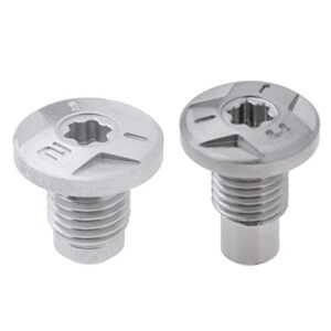 besstuup 2pcs alloy steel 4g 2g golf head weight screw for driver